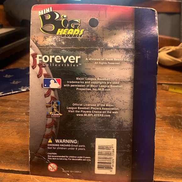 MANNY RAMIREZ MINI BIG HEADS BOBBLE HEAD FIGURINE IN PACKAGE. - Picture 5 of 13